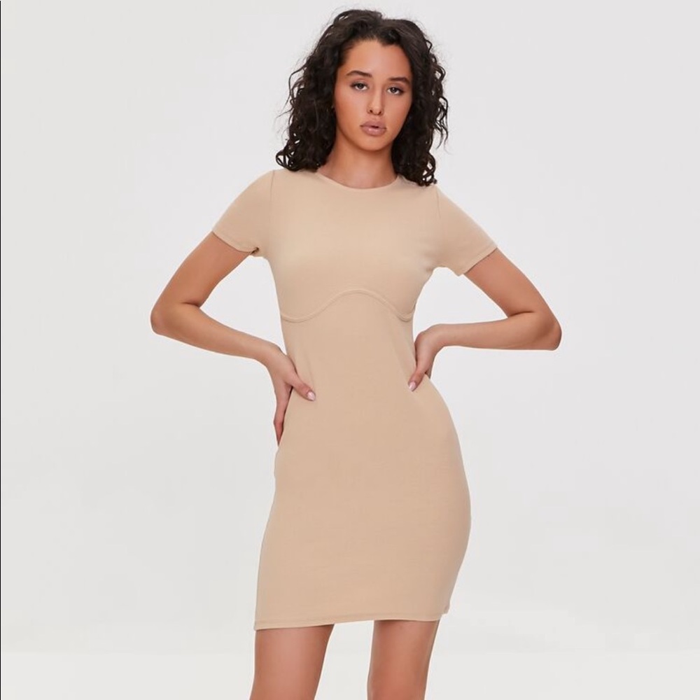 Forever 21 Nude Mini Dress